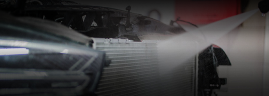 Мойка радиатора охлаждения